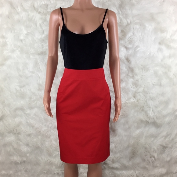 Calvin Klein Dresses & Skirts - Calvin Klein | Red Pencil Skirt Size 10